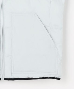 23区GOLF 【MEN】中綿リバーシブルベスト ライトグレー系