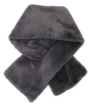 Green Parks フェイクファーティペット Charcoal Gray