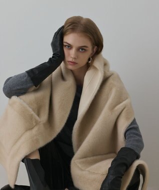 フェイクミンクストール