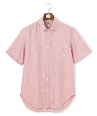 J.PRESS MEN 【WEB・一部店舗限定】シアサッカー ストライプシャツ / B.D.