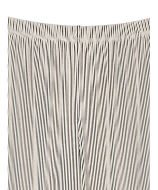 Green Parks プリーツ風カットパンツ Ivory