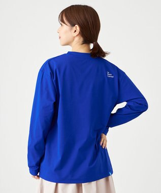 SHARE PARK LADIES 【UVカット・吸水速乾・ストレッチ・軽量 】刺繍ポケットＴシャツ（S・Mサイズ） ブルー系