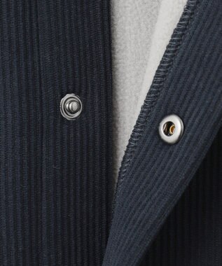 J.PRESS YORK STREET 【UNISEX】コーデュロイカーディガン グレー系