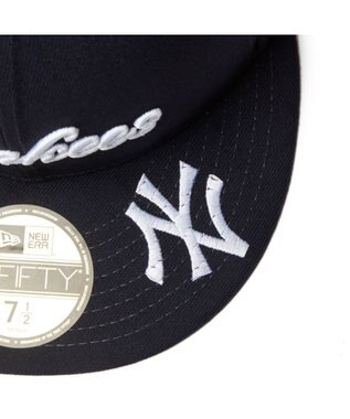 WEGO 【ユニセックス着用ITEM】NEWERA　5950　MLB　VISOR　LOGO ネイビー