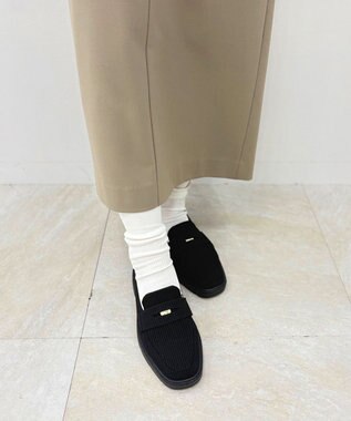 steppi 【VERY掲載 / 撥水 / 洗える】コインローファー ブラック