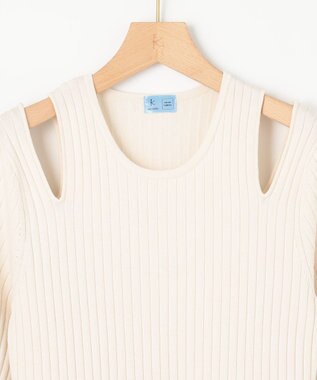 組曲 L 【組曲×setsuko sagittaire】ニットコンビドレス シャンパンベージュ系