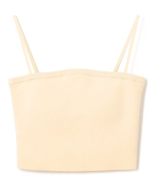 uncrave 【手洗い可】ドライタッチ ニット カップ付き バンドゥ（uncrave WHITE） エクリュ