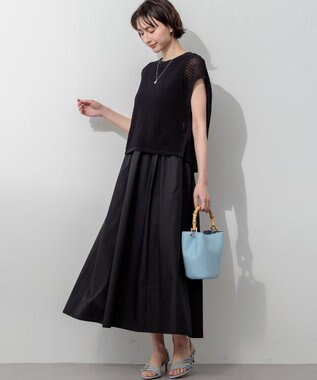 23区 【先行予約】バンブーハンドル 2WAY ミニマル バッグ スカイブルー系