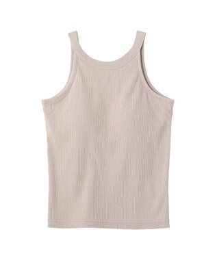 earth music&ecology アメスリテレコタンクトップ Mocha