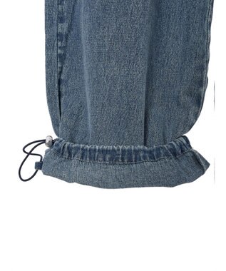 Green Parks ・ＥＬＥＮＣＡＲＥ　ＤＵＥ　デニムカーゴパンツ Light Indigo