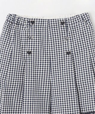 ANY KIDS マリン ショート パンツ ネイビーギンガムチェック