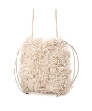 UNBILLION カシュカシュ cachecache / ベビーラム風巾着ミニバッグ