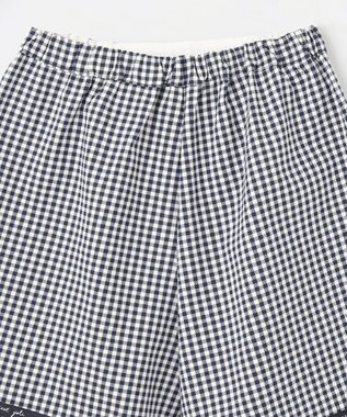 ANY KIDS マリン ショート パンツ ネイビーギンガムチェック