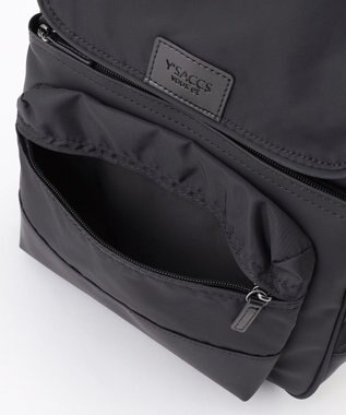 Y'SACCS 【Y’SACCS vous et】ナイロン×ポリウレタン リュック ブラック