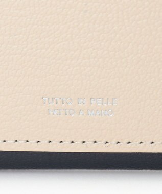 JOSEPH HOMME 【L'arcobaleno】 フラップショルダーウォレット ネイビー系