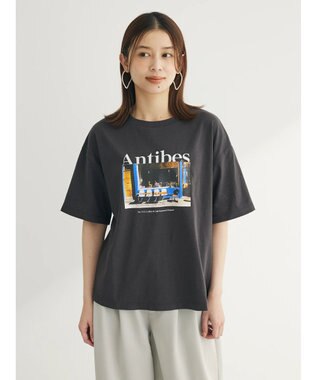 Green Parks フォトボックスＴシャツ Gray