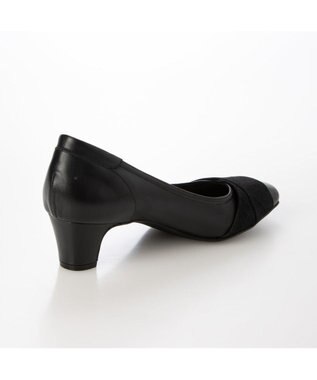 Riz raffinee <Riz raffinee>【3E】スクエアトゥパンプス ブラック