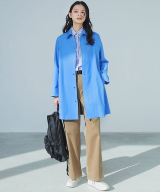 23区 【Oggi掲載/WEB&一部店舗限定カラーあり】ストレッチギャバ チノ パンツ ベージュ系