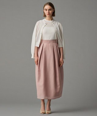 uncrave 【手洗い可】シアー ニットカーディガン（uncrave STANDARD） オフ