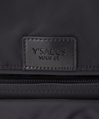 Y'SACCS 【Y’SACCS vous et】ナイロン×ポリウレタン リュック ブラック