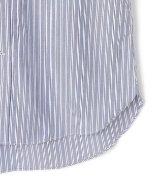 J.PRESS MEN 【PREMIUM PLEATS / 形態安定】イングリッシュストライプ ドレスシャツ / B.D. ネイビー系1