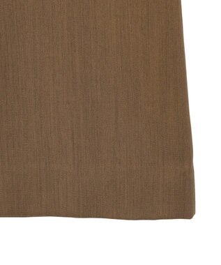 YECCA VECCA ドライタッチナロースカート Brown