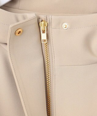 ANY SIS 【撥水・UVカット・洗える】フーデットロング コート ライトベージュ