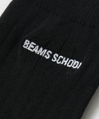 BEAMS SCHOOL 28cm丈スクールソックス ブラック