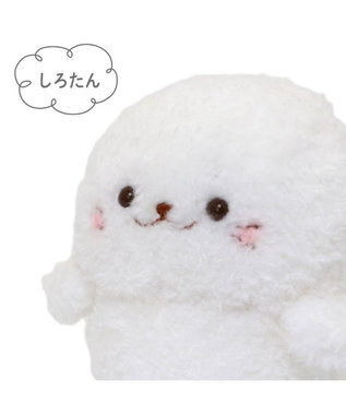  しろたん ぽてぽて マスコット 《しろたん》 単品