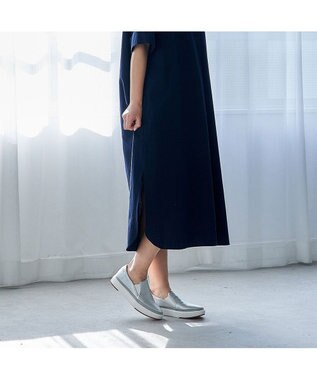 MODE ET JACOMO <D'ICI>ベーシックスリッポン シルバー