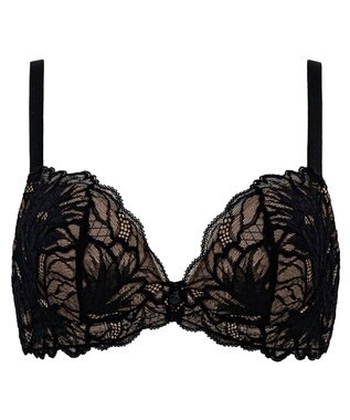 BRADELIS New York 【BRADELIS New York/ 育乳補整ブラ・STEP2 寄せる】ナオミステップ2ブラ24A1 ブラック