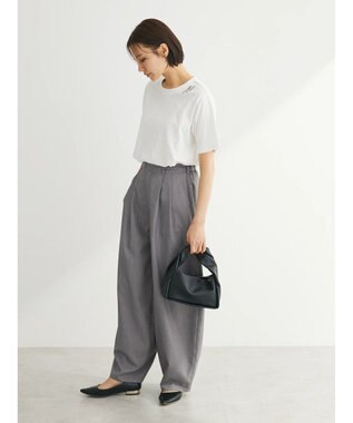 Green Parks 襟ロゴアソートレギュラーＴシャツ Off White