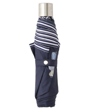 MOONBAT 【WEB限定】POLO RALPH LAUREN 晴雨兼用日傘 折りたたみ傘 ワンポイントベア刺繍 一級遮光 遮熱 UV ネイビーブルー