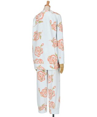 tsumori chisato SLEEP ツモリチサト パジャマ 長袖 長ズボン あったか レディース  UDW452 /ワコール サックス