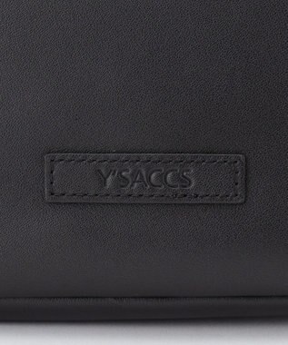 Y'SACCS カウレザー すっきり2wayミニトート ブラック