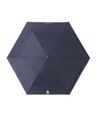 MOONBAT 【WEB限定】POLO RALPH LAUREN 晴雨兼用日傘 折りたたみ傘 ワンポイントベア刺繍 一級遮光 遮熱 UV ネイビーブルー