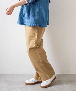 caqu M45 old chino ややゆったりテーパードチノ khaki