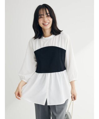 Green Parks リブビスチェドッキングプルオーバー Black