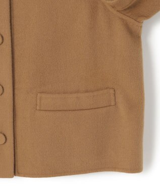 JOSEPH ライトダブルフェイス　ショート丈ジャケット Cassonade