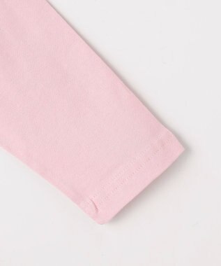 ANY KIDS 【綿100%】リボンアソート 長袖Tシャツ ピンク