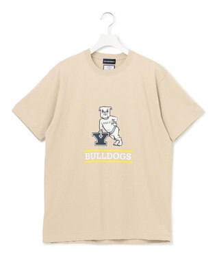 J.PRESS YORK STREET 【UNISEX】YALE × J.PRESS YORK STREET コラボTシャツ ベージュ系