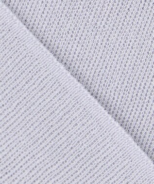 ICB 【洗える】 コットンアセテートシアー ニット ライラックグレー系