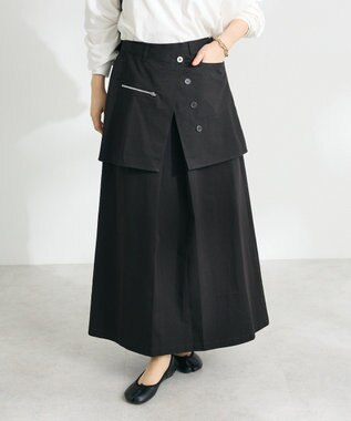 CRAFT STANDARD BOUTIQUE オーバーラップスカート