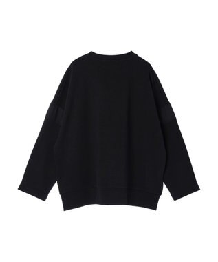 AMERICAN HOLIC 異素材ショルダー切り替えスウェット1 Ivory