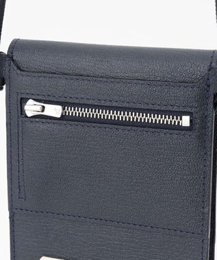 JOSEPH HOMME 【L'arcobaleno】 フラップショルダーウォレット ネイビー系