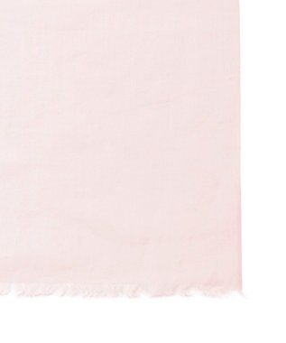 MOONBAT FURLA (フルラ) 無地ストール 麻 カシミヤ  180cm×85cm  手洗い可能 ペールピンク