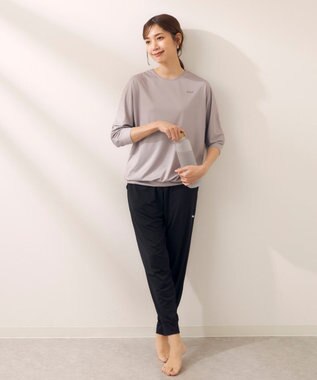 OP／FILA 【FILA】水陸両用フィットネスウェア 2点セット ベージュ