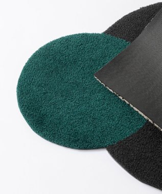 TRICOTE CIRCLE RUG / サークルラグ 99BLACK