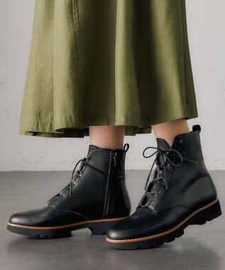 ASICS WALKING ペダラ ソフトラギッド レディース 2E 3.0cmヒール ブラック系