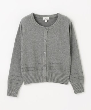 組曲 KIDS 【110-140㎝】クラシック カーディガン グレー